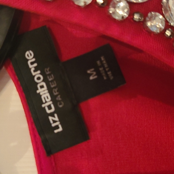 Liz Claiborne Red Dress - Picture 3 of 4